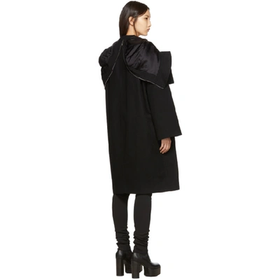 Shop Rick Owens Black Sisy Parka In 09 Black