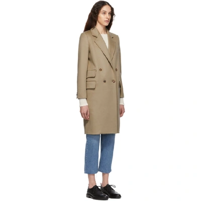 Shop Max Mara Brown Andrea Coat In 051 Brown