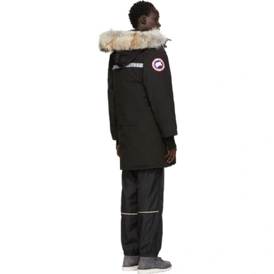 Shop Canada Goose Black Down Resolute Parka In 61 Black