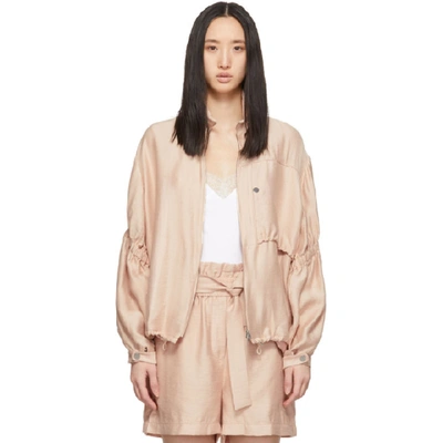 Shop 3.1 Phillip Lim Pink Anorak Jacket In Lt655 L Ros