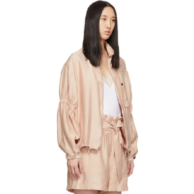 Shop 3.1 Phillip Lim Pink Anorak Jacket In Lt655 L Ros