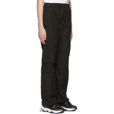 Shop A-cold-wall* Black Puffer Tie Lounge Pants In Sc1 1 Black