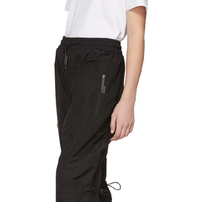 Shop A-cold-wall* Black Puffer Tie Lounge Pants In Sc1 1 Black