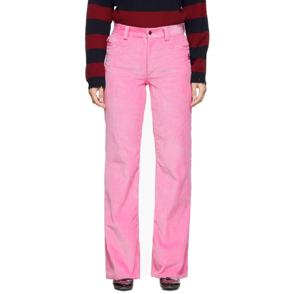 pink corduroy jeans