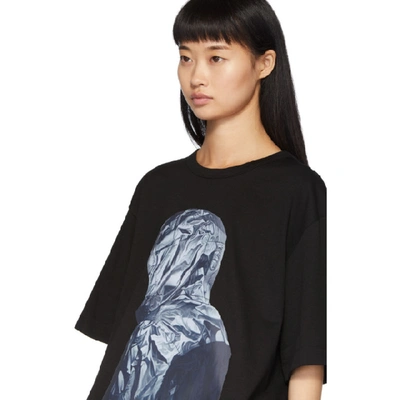 Shop Juunj Juun.j Black Karel Funk Print T-shirt