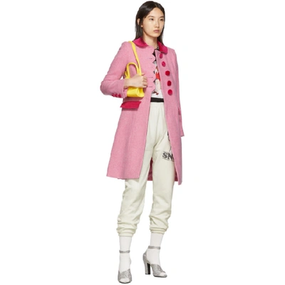 Shop Marc Jacobs Pink New York Magazine Edition 'the Sunday Best' Coat