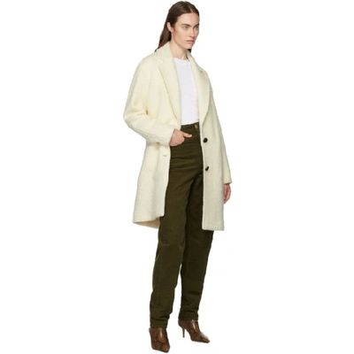 Shop Isabel Marant Étoile Isabel Marant Etoile Khaki Corsyv Trousers In 50bz Bronze