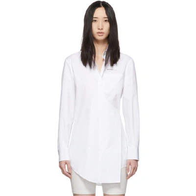 Shop Off-white White Wrap Shirt