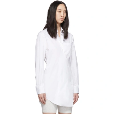 Shop Off-white White Wrap Shirt