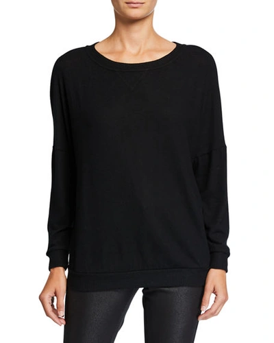 Shop Joie Jennina Pullover Sweater In Caviar