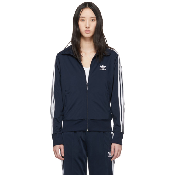 adidas firebird jacket navy