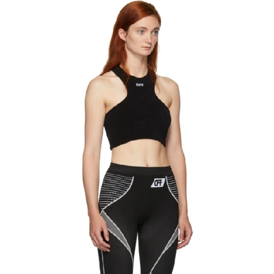 Shop Off-white Black Rowing Tank Top In Black/white