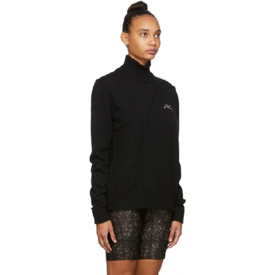 Shop A-cold-wall* Black Merino 3d Sweater