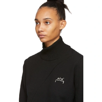 Shop A-cold-wall* Black Merino 3d Sweater