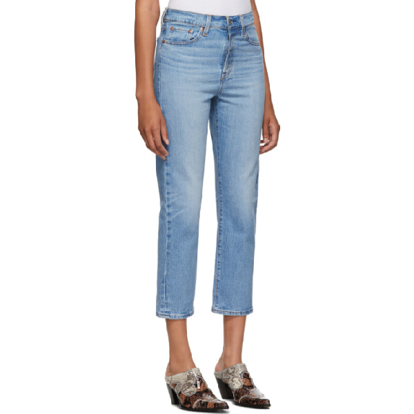 levi's wedgie straight jive indigo