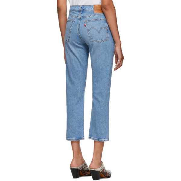 levi's wedgie straight jive indigo