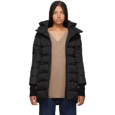 Herno Black Down Hilo Jacket In 9389 Black ModeSens