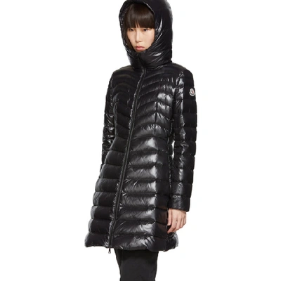 Shop Moncler Black Down Authie Jacket In 999 Black