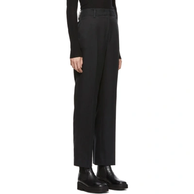 Shop Our Legacy Black Twill Service Trousers