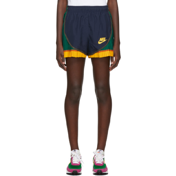 nike x sacai pleated tempo shorts