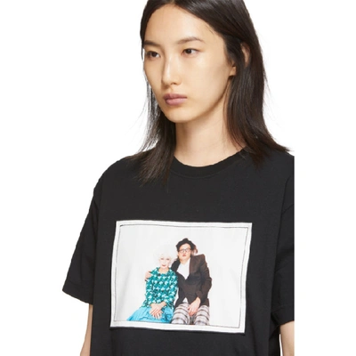 Marc Jacobs X Juergen Teller Black Cotton T-shirt In 001 Black