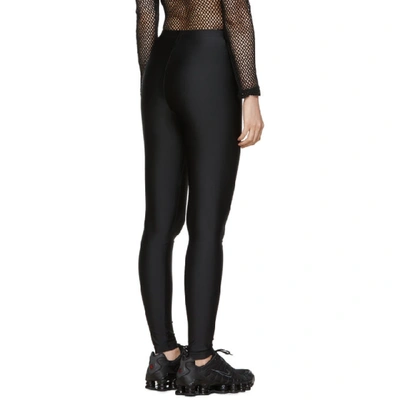 Shop Comme Des Garçons Comme Des Garcons Black 2-way Leggings In 1 Black