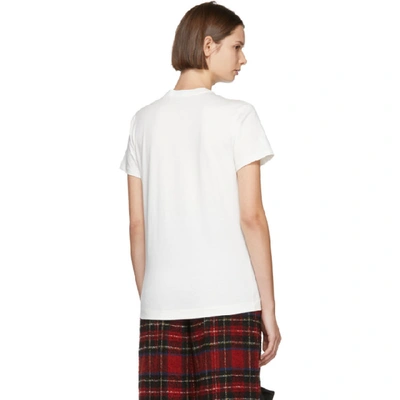 Shop Moncler Genius 4 Moncler Simone Rocha White Patch T-shirt In 034 White