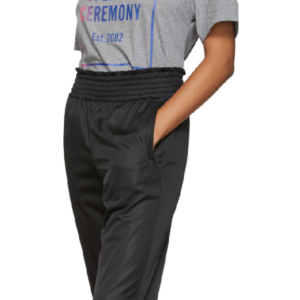 zip cuff track pants