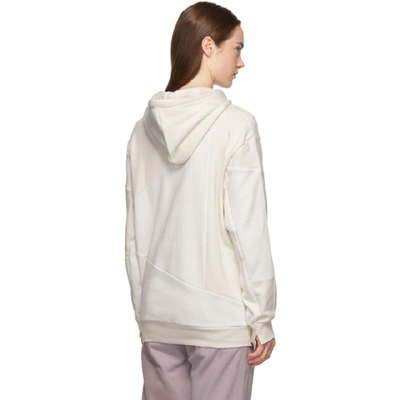 Shop Adidas Originals By Danielle Cathari White Dc Hoodie In Running White