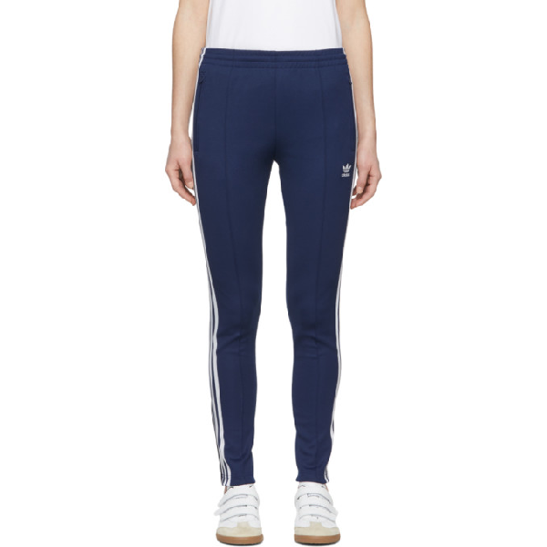 navy blue adidas pants womens