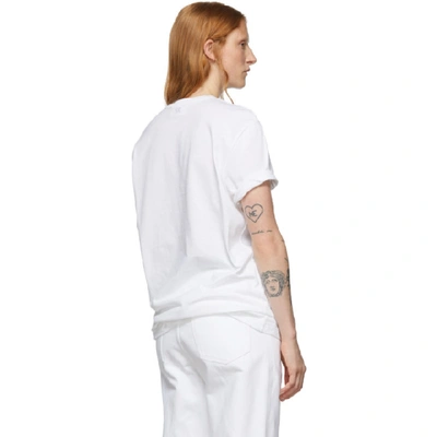 Shop Ami Alexandre Mattiussi White Ami De Coeur T-shirt