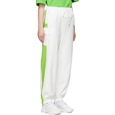 Shop Ader Error Ssense Exclusive Off-white Ascc Jogger Lounge Pants In Offw Offwhi