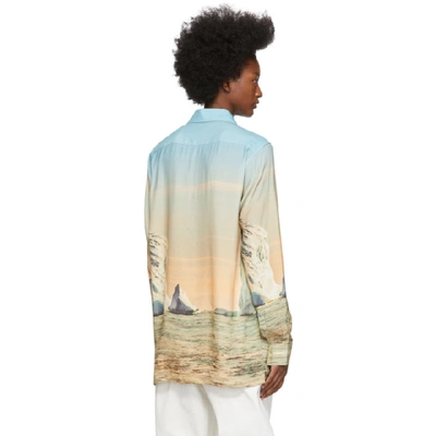 Shop Ambush Multicolor Iceberg Print Shirt