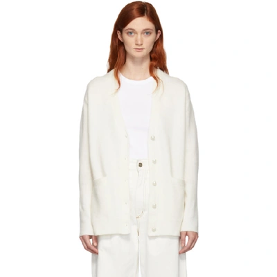Shop 3.1 Phillip Lim / フィリップ リム 3.1 Phillip Lim Ssense Exclusive White Pearls Cardigan In An110 White