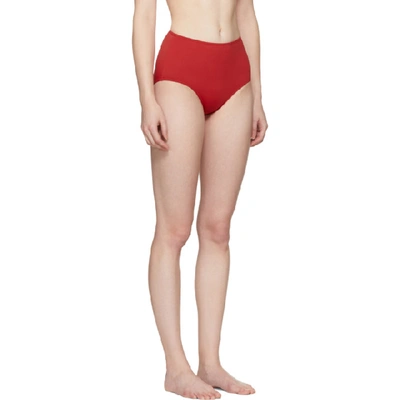 Shop Her Line Red Classic High-waist Bikini Briefs