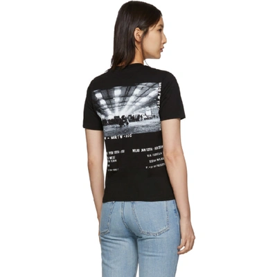 Shop Mcq By Alexander Mcqueen Mcq Alexander Mcqueen Black Enjoy Band T-shirt In 1000 Black