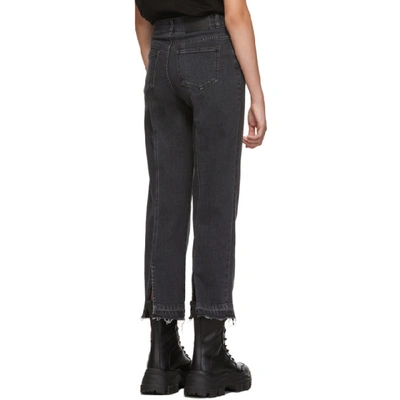 Shop Stella Mccartney Black Vintage Cropped Jeans In 1000 Black