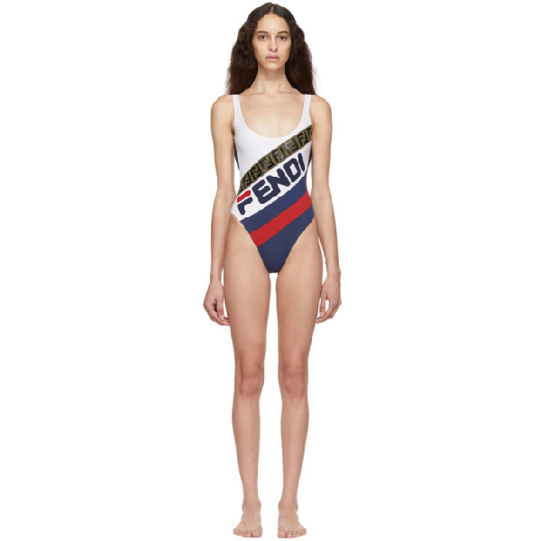 fendi fila bathing suit