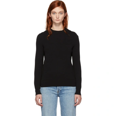 Shop Apc A.p.c. Black Caroline Pullover In Lzz Noir