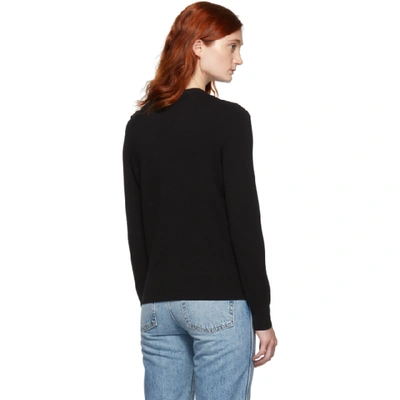 Shop Apc A.p.c. Black Caroline Pullover In Lzz Noir