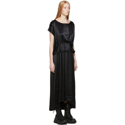 Shop Ann Demeulemeester Black Tiriel Dress