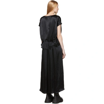 Shop Ann Demeulemeester Black Tiriel Dress