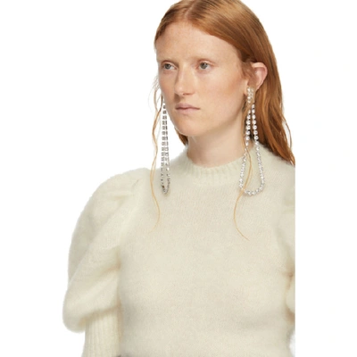 Shop Wandering Off-white Mohair Sweater In Off White