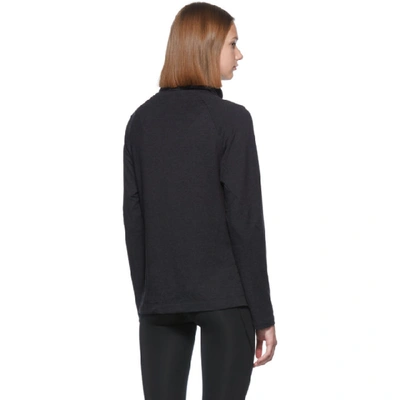 Shop Adidas Originals Black Cover Up Base Layer Turtleneck