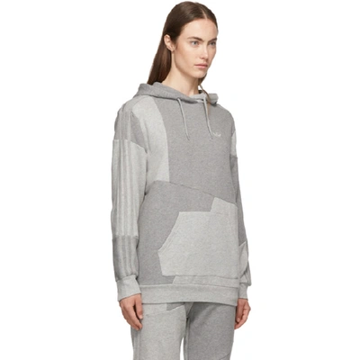 Shop Adidas Originals By Danielle Cathari Grey Dc Hoodie In Adju Grey