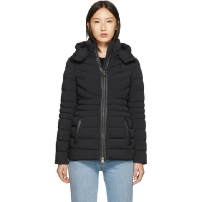 Shop Mackage Black Patsy Down Coat