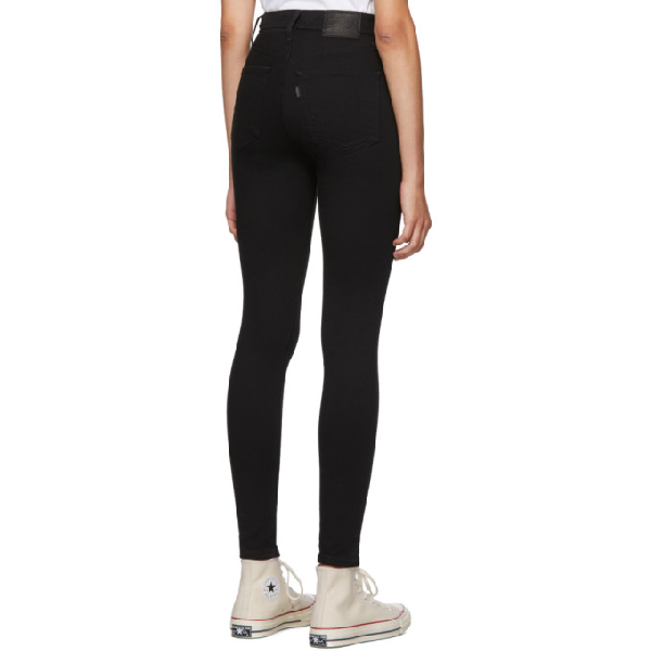 mile high super skinny jeans black