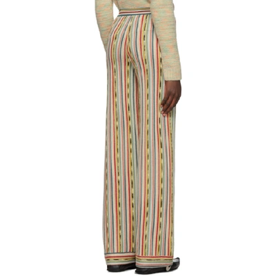 Shop Missoni Multicolor Knit Pull-on Lounge Pants In Sm0cc Multi