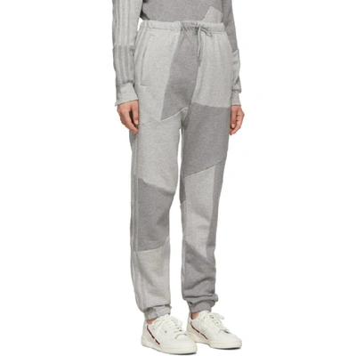 Shop Adidas Originals By Danielle Cathari Grey Dc Lounge Pants In Adju Grey