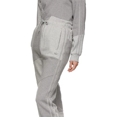 Shop Adidas Originals By Danielle Cathari Grey Dc Lounge Pants In Adju Grey
